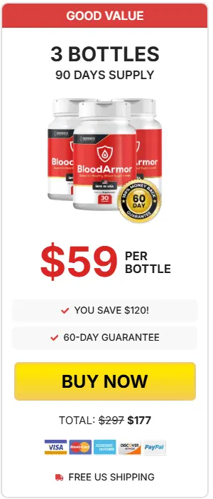 BloodArmor 3 Bottles